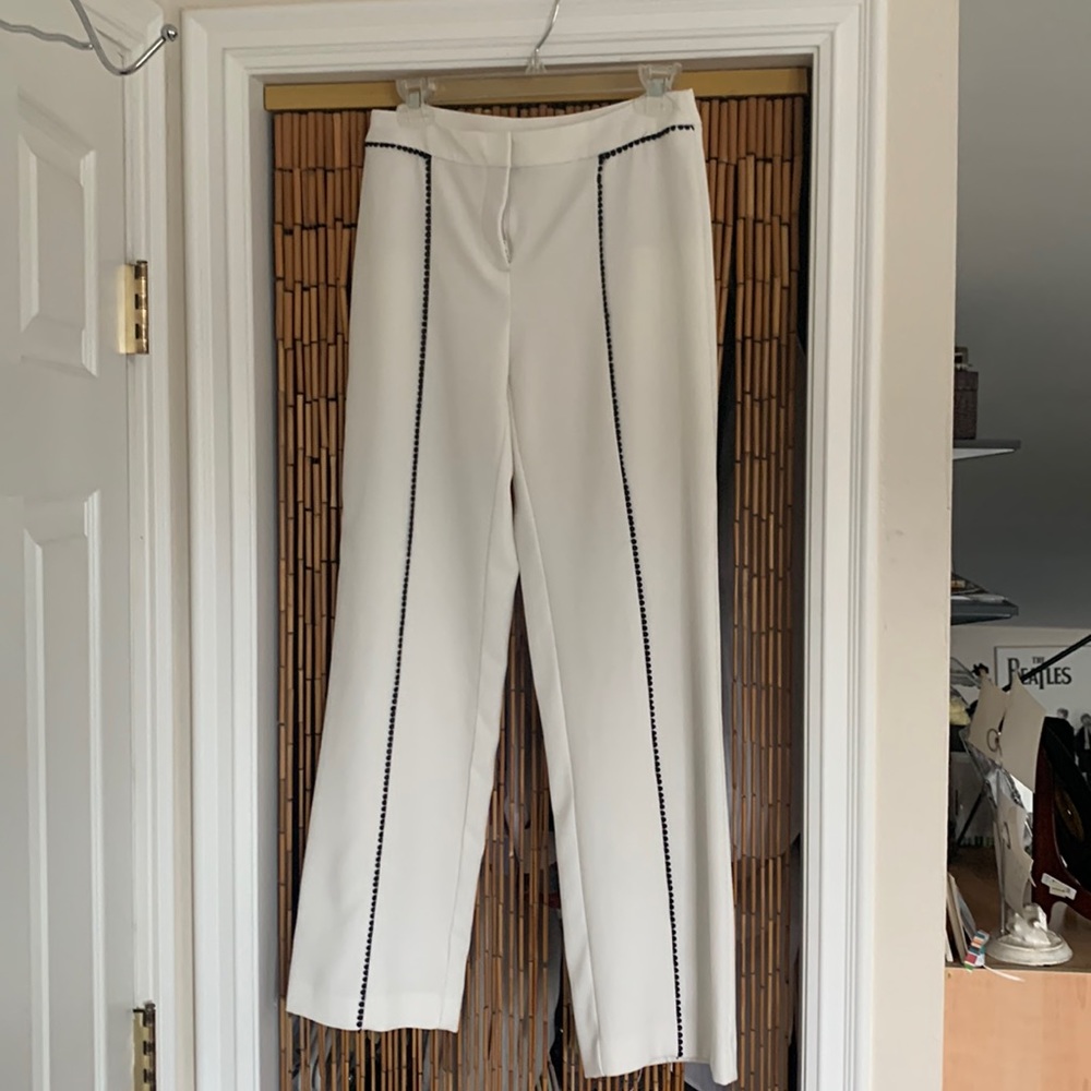 Beautiful off white Alfani pants. Nylon-spandex blend
